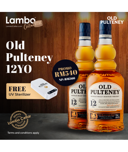 Old Pulteney 12YO - 2 Bottles