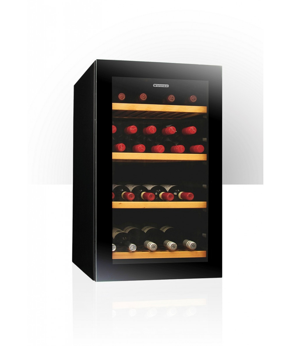 VINTEC 35bottle Single Zone Freestanding Wine with Borderless