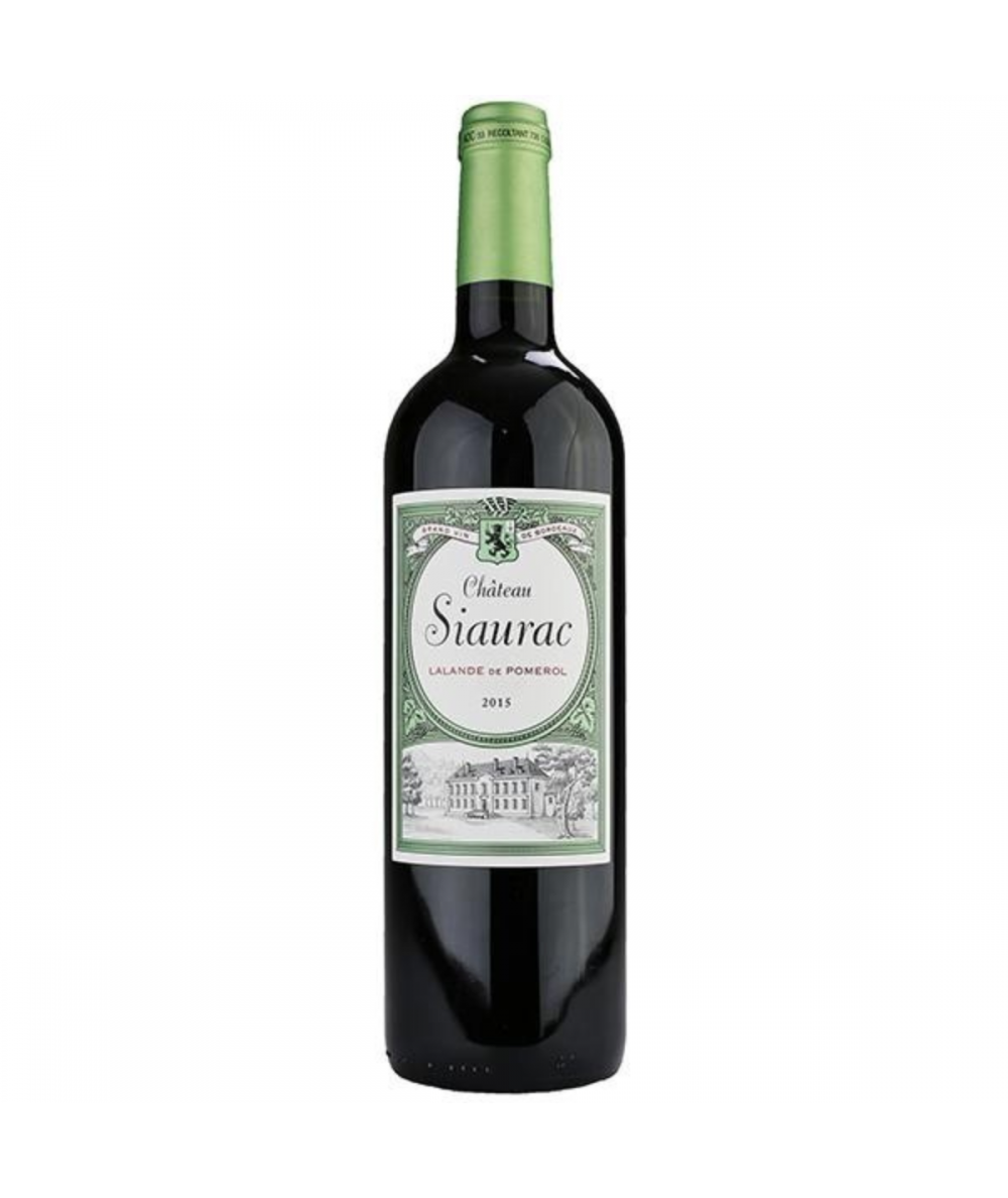 Chateau Siaurac, Lalande De Pomerol 2015- Lambocellar