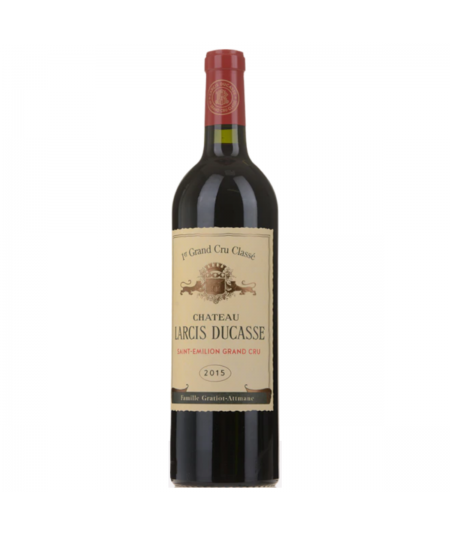 Chateau Larcis Ducasse, Saint Emilion Premier Grand Cru Classe B 2015